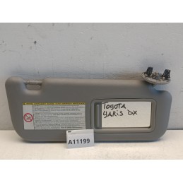Aletta parasole destra pantina Toyota Yaris 2 serie 2005 2012  A11199