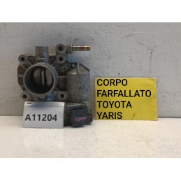 Corpo farfallato Toyota Yaris 2 serie 1.0B 2005 2008 22030-0Q010-A  A11204