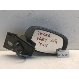 Specchietto retrovisore destro 3 pin elettrico Toyota Yaris 2005 2012  A11209