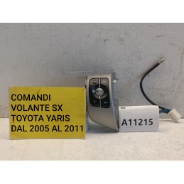 Blocco comandi autoradio volante Toyota Yaris 2 serie 2005 2012  A11215