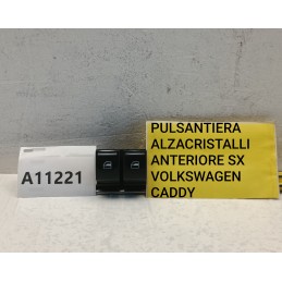 Pulsantiera alzavetro anteriore sinistra Volkswagen Caddy 3 4 1K3959857C  A11221