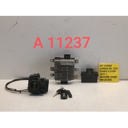 Kit chiave accensione Honda Sh 125 Start Stop 2017 K77F-D31 ED01 D2K77D0A  A11237
