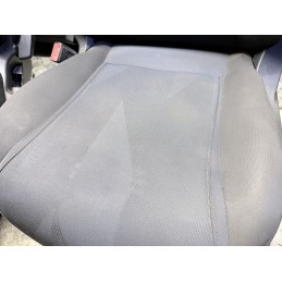 Tappezzeria Completa Lancia Ypsilon 3 Serie Tessuto Nero Ricami Blu  B3834