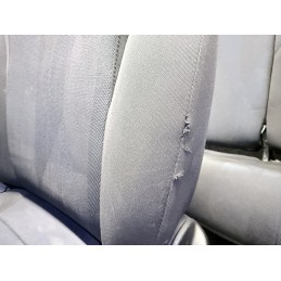 Tappezzeria Completa Lancia Ypsilon 3 Serie Tessuto Nero Ricami Blu  B3834