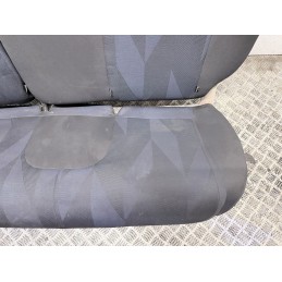 Tappezzeria Completa Lancia Ypsilon 3 Serie Tessuto Nero Ricami Blu  B3834