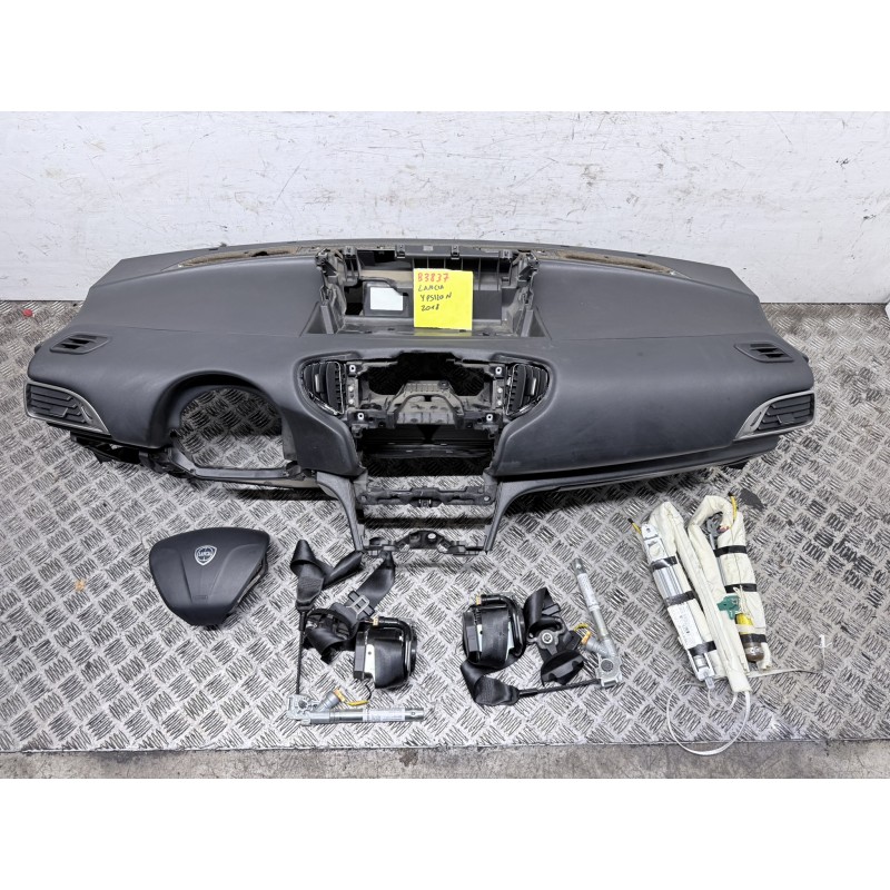 Kit Airbag Completo Lancia Ypsilon 3 Serie 2018 Cruscotto Volante Cinture  B3837