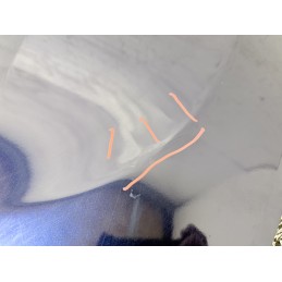 Porta Posteriore Destra Lancia Ypsilon 846 Blu 682B 2011 2024  B3832