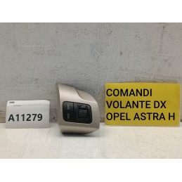 Comandi multifunzione volante radio Opel Astra H 2004 2011 13234174  A11279