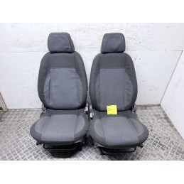 Coppia Sedili Anteriori Tata Xenon Pick Up Tessuto Grigio Completi  B3817