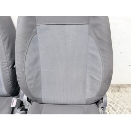 Coppia Sedili Anteriori Tata Xenon Pick Up Tessuto Grigio Completi  B3817