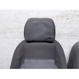 Coppia Sedili Anteriori Tata Xenon Pick Up Tessuto Grigio Completi  B3817