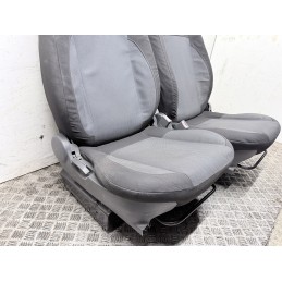 Coppia Sedili Anteriori Tata Xenon Pick Up Tessuto Grigio Completi  B3817