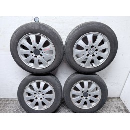 4 Cerchi In Lega Mercedes Classe A W169 185/65/15 Gomme Nexen  B3814