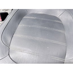 Tappezzeria Sedili Pelle Nera Riscaldabili Smart ForFour 453 Anteriori Posteriori  B3905