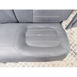 Tappezzeria Sedili Pelle Nera Riscaldabili Smart ForFour 453 Anteriori Posteriori  B3905