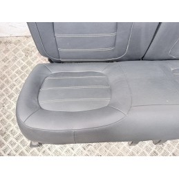 Tappezzeria Sedili Pelle Nera Riscaldabili Smart ForFour 453 Anteriori Posteriori  B3905