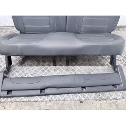 Tappezzeria Sedili Pelle Nera Riscaldabili Smart ForFour 453 Anteriori Posteriori  B3905