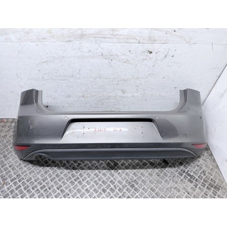 Paraurti Posteriore Volkswagen Golf 7 Grigio Scuro Sensori Parcheggio Difetto  B3839