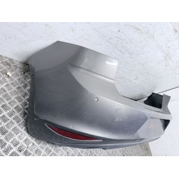 Paraurti Posteriore Volkswagen Golf 7 Grigio Scuro Sensori Parcheggio Difetto  B3839