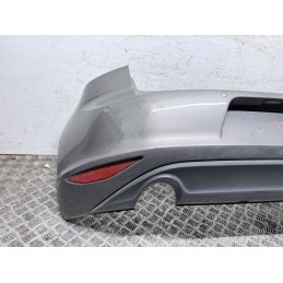 Paraurti Posteriore Volkswagen Golf 7 Grigio Scuro Sensori Parcheggio Difetto  B3839