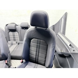 Tappezzeria Completa Volkswagen Golf 7 Tessuto Grigio Con Pannelli Interni  B3841