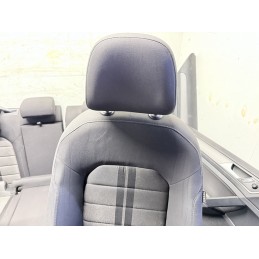 Tappezzeria Completa Volkswagen Golf 7 Tessuto Grigio Con Pannelli Interni  B3841