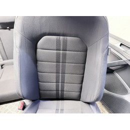 Tappezzeria Completa Volkswagen Golf 7 Tessuto Grigio Con Pannelli Interni  B3841