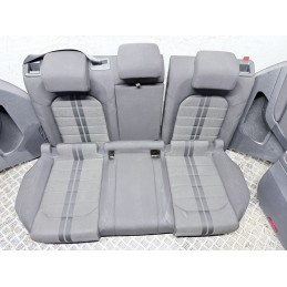 Tappezzeria Completa Volkswagen Golf 7 Tessuto Grigio Con Pannelli Interni  B3841