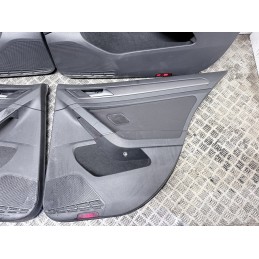 Tappezzeria Completa Volkswagen Golf 7 Tessuto Grigio Con Pannelli Interni  B3841