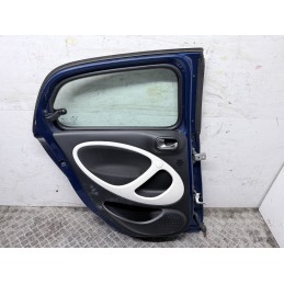 Porta Posteriore Sinistra Smart Forfour 453 Blu 2014 2020 5 Porte Completa  B3809