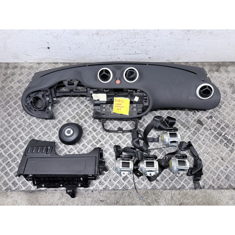 Kit Airbag Smart Forfour 453 Completo Volante Cruscotto Cinture Sicurezza  B3812